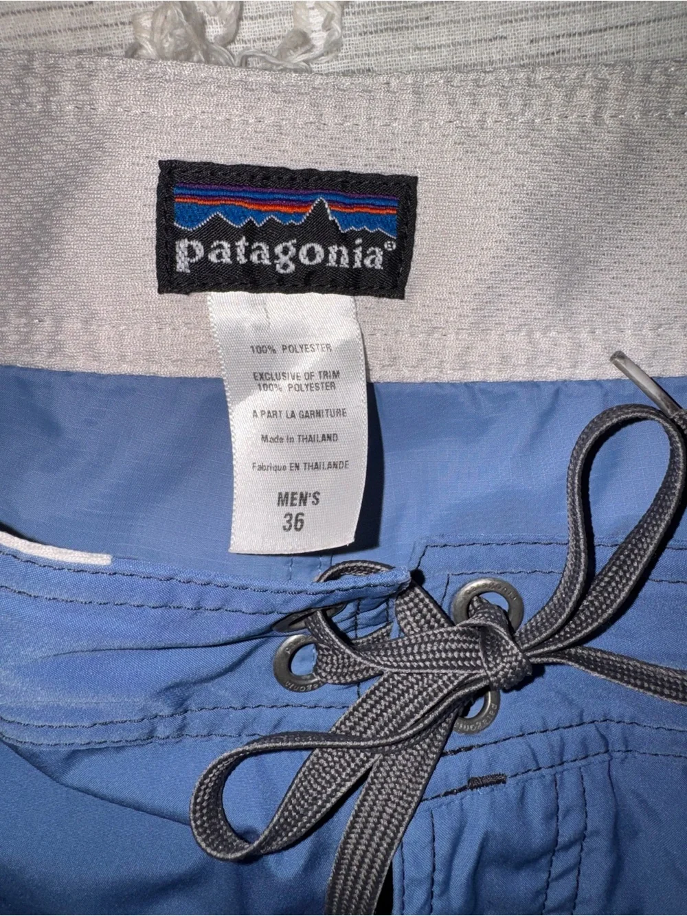 Patagonia Paddler Board Shorts Men’s 36 Blue Surf Swim Outdoor Rare Vintage